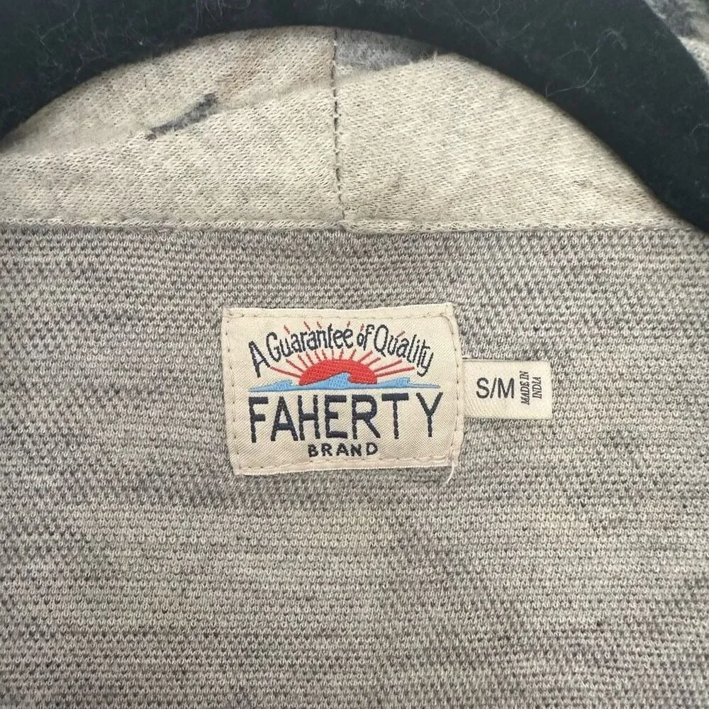 Faherty Women’s Small Medium Aztec Robe - Picture 3 of 7